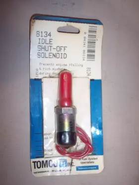 8134 Tomco Idle Shut Off Solenoid