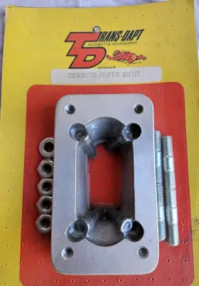 Trans Dapt Performance 2133 Trans-dapt Carb Adapter Weber Dgv Datsun B110 B210 -78 Honda Civic 1972-79