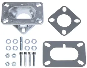 6576889 Trans-dapt Performance For 1-5/8 Inch Tall 2bbl Carb To 1bbl Manifold Carburetor Adapter
