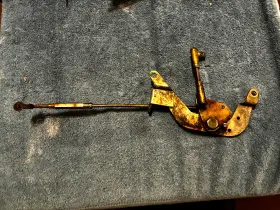Triumph 148497 1974 Tr6 Carburetor Accelerator Linkage From Pedal Fits Tr250