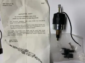Tru 317-3008a New Nos Idle Solenoid 12volt 317-3008 3173008a Techlit