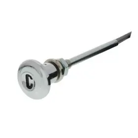 United Pacific C555905 Carburetor Choke Cable With Chrome Knob For 1955 1959
