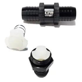 Upr-products H5032-33 17mm Non-return One Way 5/8 Inch Air Fuel Oil Check Valve Diesel Gas E85