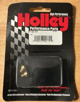 Usa Speed 122-70 Pair Main Jets 70 Size 1/4-32 Thread Brass 4150 4160 Fits Holley Carburetor