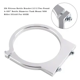 Vipjq 551443 2lb Nitrous Bottle Bracket 2.5 2 Two Pound 4-3/8 Inch Diameter Tank Mount