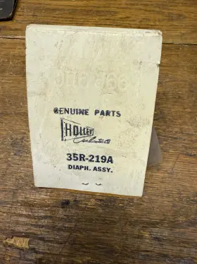 Walker Products 35r-319a Holley Carburetor Secondary Diaphragm Genuine