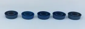 Walker Products Mmfs-dlx5 Quadrajet Double Lip Accelerator Pump Cup 21/32 Ethanol Resistant X5 New