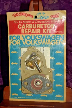 Warner 10228 Do Your Own Volkswagen Vw Carburetor Repair Kit C135 Beetle Transporter 1961 Nos