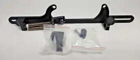 Wenjpt Hm-044-it-jqmzj2-bk For Holley 4500 Aluminum Throttle Cable Carb Bracket Carburetor Black Billet Cnc