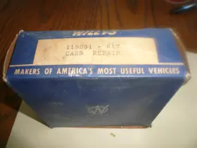 Willys 119251 Vintage Carb Repair Kit #