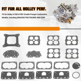 37-485 Wlr 732168265747 Carburetor Repair Kit For Holley 4150 4150c Double Pumper 4 Barrel