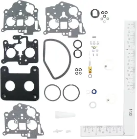 Wve 2g1743 Rochester Dualjet M2mc Carburetor Rebuild Kit- Gm 1979-1980