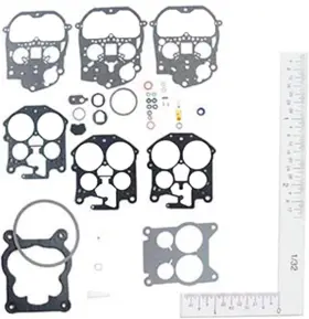 Wve 2g1746 Rochester Quadrajet E4me Carburetor Rebuild Kit- 1980-1988 Gm