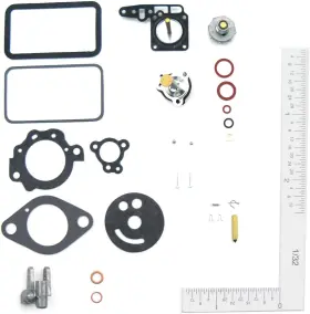 Wve 2g1788 Holley 1904 Carburetor Rebuild Kit- 1958-67 Amc Edsel Ford And Mercury