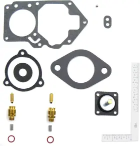 Wve 2g1817 Ford 1250 Carburetor Rebuild Kit- 1966-73 1970-72 Mercury And 1971-74 Saab