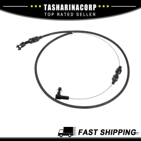 X Autohaux 786527774913 Piece Of 1 36 Inch Car Universal Throttle Cable Braided Stainless Steel Accelerator