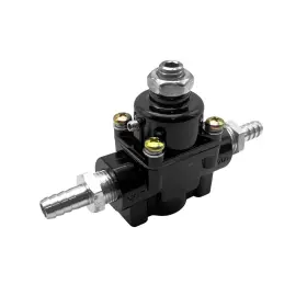 X-avion 5409bk Fuel Pressure Regulator 1-4 Psi With 3/8 Inch Barb Fittings