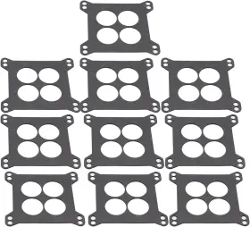 Yuchenshlp 58009 10 Pack Ported Carburetor Base Gaskets 1 11/16 Inch Fits Edelbrock Carter Holley