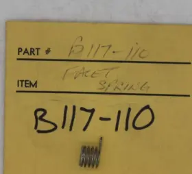 Zenith B117-110 Nos Facet Spring