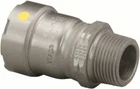 Megapress 25121 Pipe Adapter, 1-1/2 In, X Mnpt, Carbon Steel Buna-n Seal New. Price: $20.89.