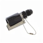 Earls AT991966ERL, Quick Disconnect 3/8" To -6AN Male, Black, Aluminum, Each New. Price: $67.85.
