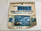 New Pre Assembled Tomco DURO-7 549 Carburetor Inlet Valve. Price: $17.00.