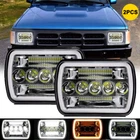2PCS 7X6'' 5X7'' Led Headlights Hi/lo Beam Lamp Blub For Mazda B2200 B2000 B2600 New. Price: $27.99.