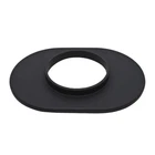 Aluminum 12" Oval Air Cleaner Base Smooth - Black New. Price: $52.68.