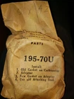 Nos Carter Carburetor 195-70U Adapter Ring 57-58 Chevrolet New. Price: $30.00.