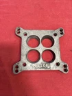 Eelco Carburetor Adapter Spacer Plate Vintage 4 Barrel 1/2 Thick Used. Price: $50.00.