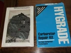 Carburetor Repair Kit Autolite 2100 & 2150 2BBL, Hygrade #965A New. Price: $40.00.