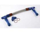 Jegs 100826 Dual Feed Line (fuel Log) Kit For Holley 4500 Carburetors New. Price: $66.99.