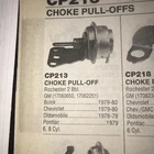 Choke Pull-off Kemparts CP213 Fits Gm 1978-80 6 Cyl Bbl Standard CPA205 New. Price: $13.89.