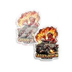 Gasser Demon Street Rods Rat Racing Decal 2 Pack MKD187 New. Price: $6.99.