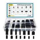 Vacuum Caps Rubber Kit, 165 Pcs 14 Size Assorted Plugs Hose End C... New. Price: $30.84.