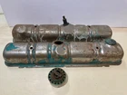 1963-1966 Buick Nailhead V8 401-425 Valve Covers Wildcat, Riviera, Electra Used. Price: $65.00.