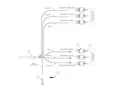 Blue Ox BX88442 Tail Light Wiring Kit New. Price: $379.00.