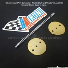 Mikuni Solex 50PHH Carburetor Throttle Shaft X1/VALVES X2 - Datsun 240Z 280Z 510 New. Price: $99.95.