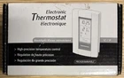 Programmable Electronic Floor Thermostat TH115-AF-240D 240V Aube By Honeywell Open. Price: $99.00.