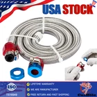 5/16'' Hose Line Nylon & Stainless Steel Braided Cpe Fuel/oil/gas 3FT New. Price: $16.99.