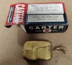 Carter 21-172S Carburetor Brass Float For 1955-60 Buick 40 V8 2BBL New. Price: $35.00.