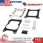 Carburetor Adapter Plate 4BBL Quadrajet Afb Demon Carter Edelbrock New. Price: $22.99.