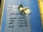 Idle Solenoid 317-3049 L=1979-86 Buick=chevy-olds. Pontiac 267"304"305"350" Used. Price: $14.95.