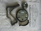 Triumph Spitfire MK4 Large Crank Vernier Duplex Timing Sprockets And Chain Set New. Price: $227.84.