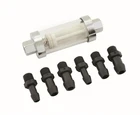 Mr. Gasket Fuel Filters Inline, Clearview, Universal, Fittings For 1/ New. Price: $27.23.