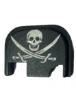 Custom GL0CK Slide Backplate Gen 1-4 Calico Jack Pirate Flag Anodized Aluminum New. Price: $14.99.