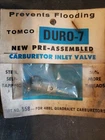 Tomco Carb Valve #558 DURO-7 New. Price: $5.00.
