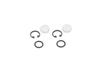 (pair) Replacement Fuel Bowl Sight Glass O-ring Snap Fits Quick Holley New. Price: $17.99.