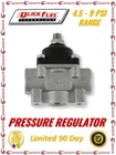 Quick Fuel Aluminum Gasoline Pressure Regulator 4.5 9 Psi Range 30-803QFT New. Price: $47.05.