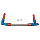 Summit 220102 Fuel Line Braided Stainless Holley 4500 Series -8 Inlet Ea New. Price: $66.99.
